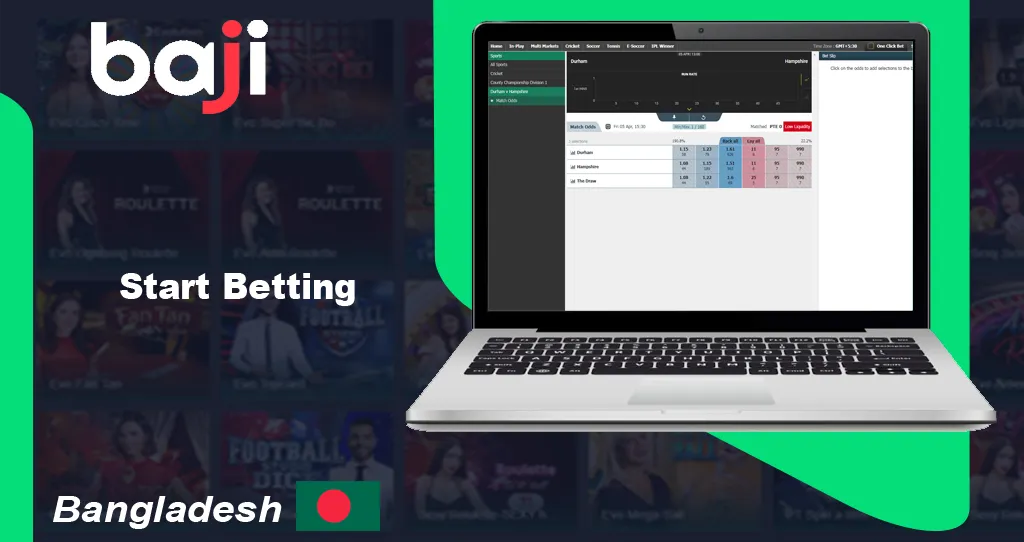 How to Start Betting on Baji Live