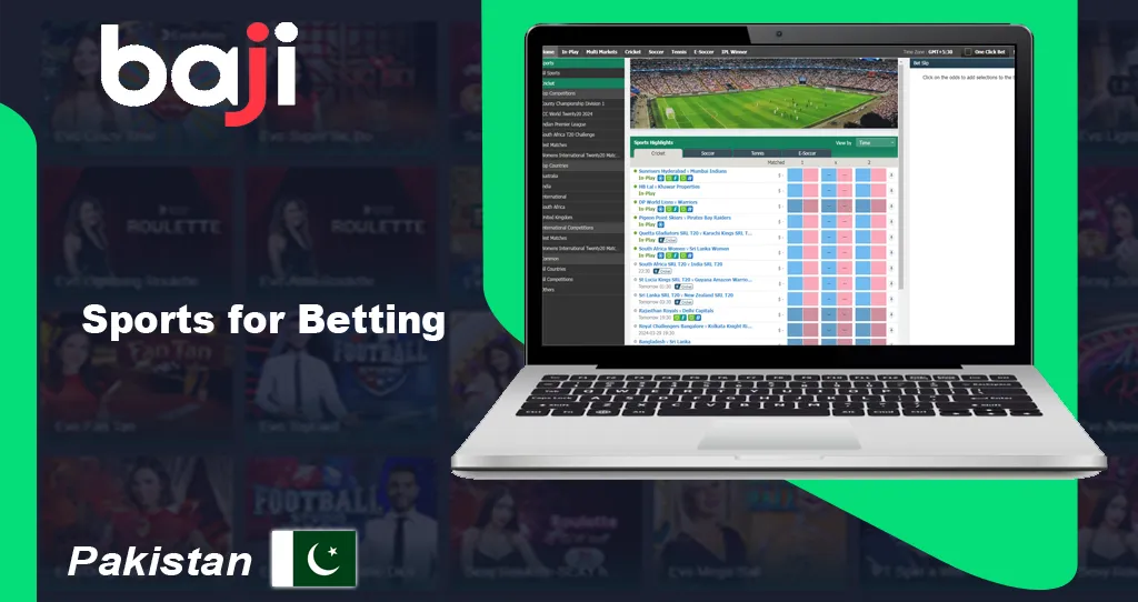 Top Sports for Betting in Pakistan