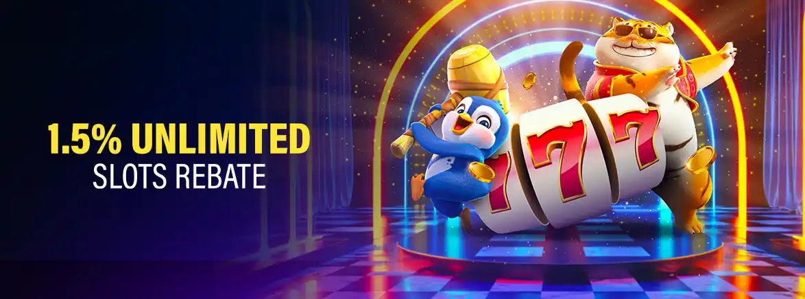 1.5% Unlimited Slots Rebate