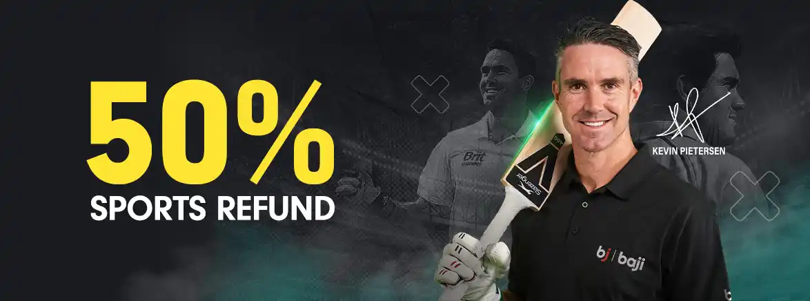 50% Sports Refund