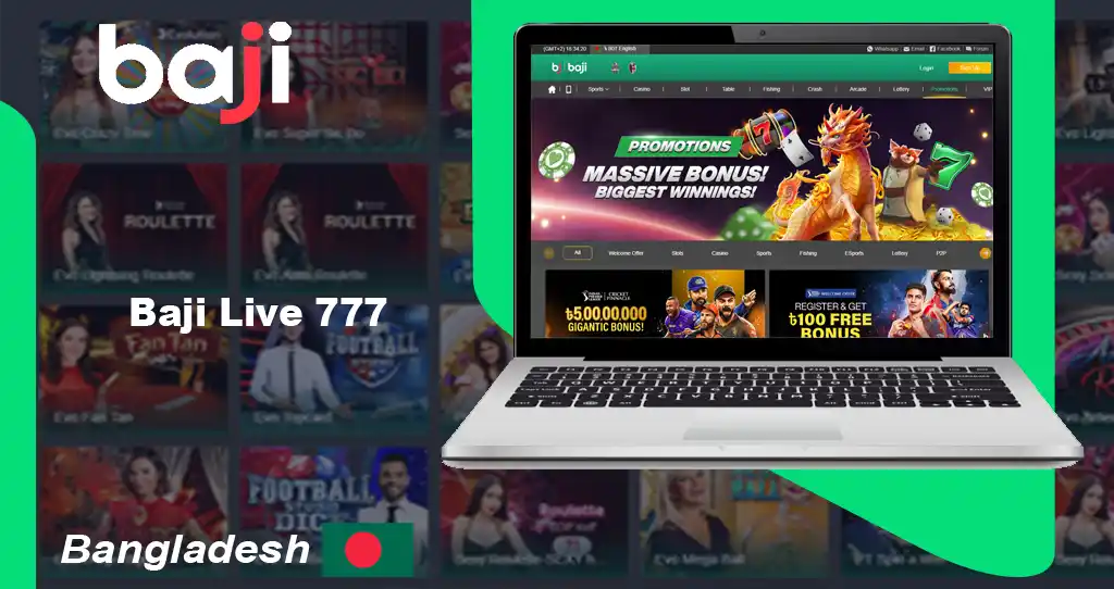 baji 777 live login